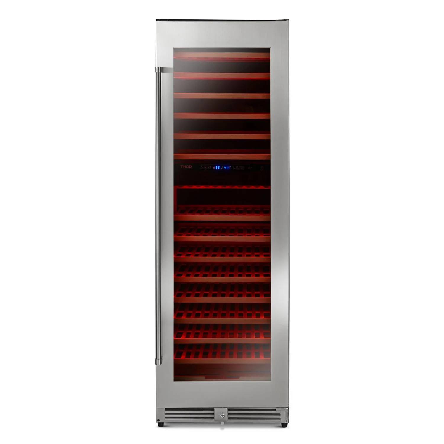 Thor Kitchen TWC2403DI 24 Inch Dual Zone Wine Cooler, 162 Wine Bottle Capacity - Image 6