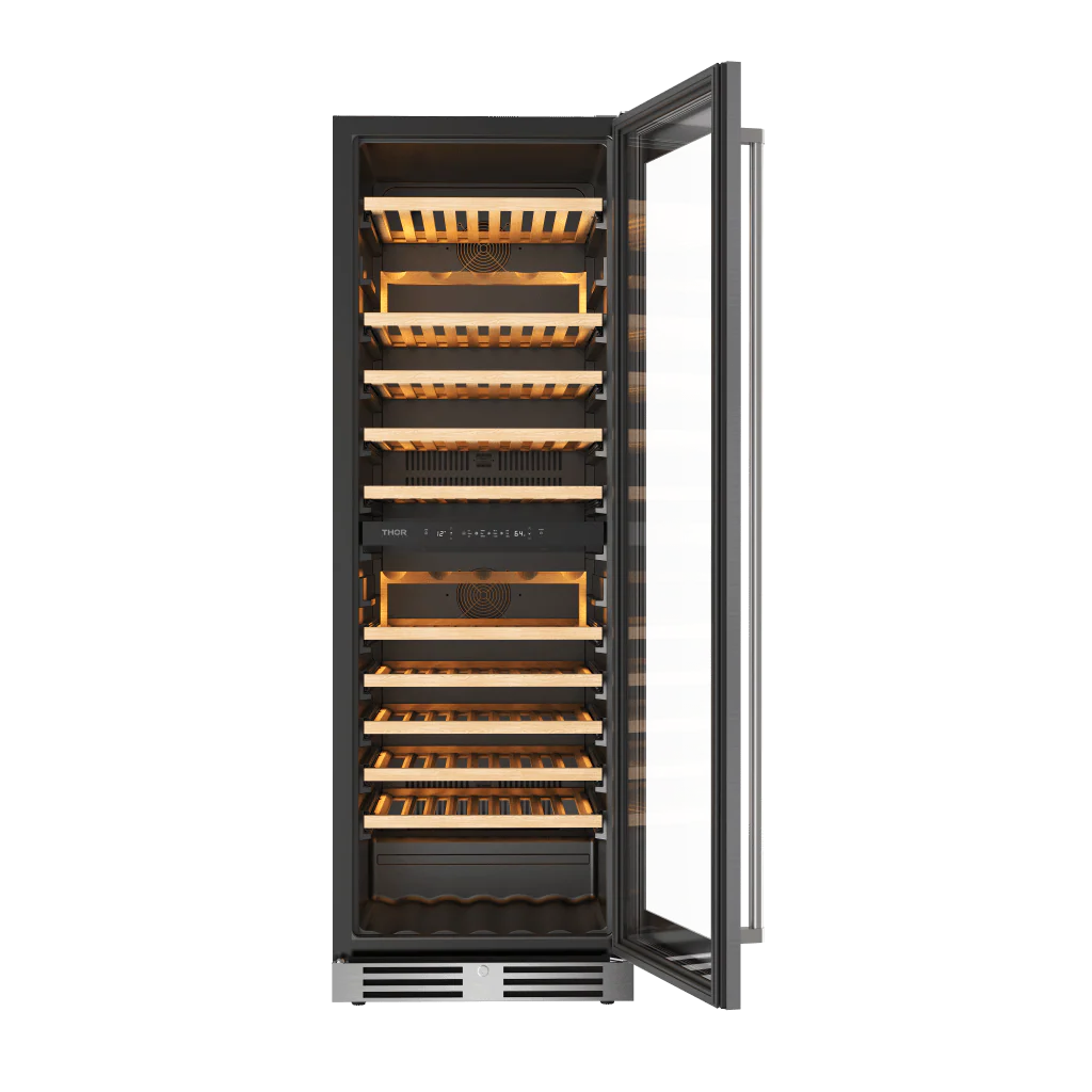 TWC2470D Thor Kitchen 24-inch Freestanding Dual Zone Wine Cellar - Image 4
