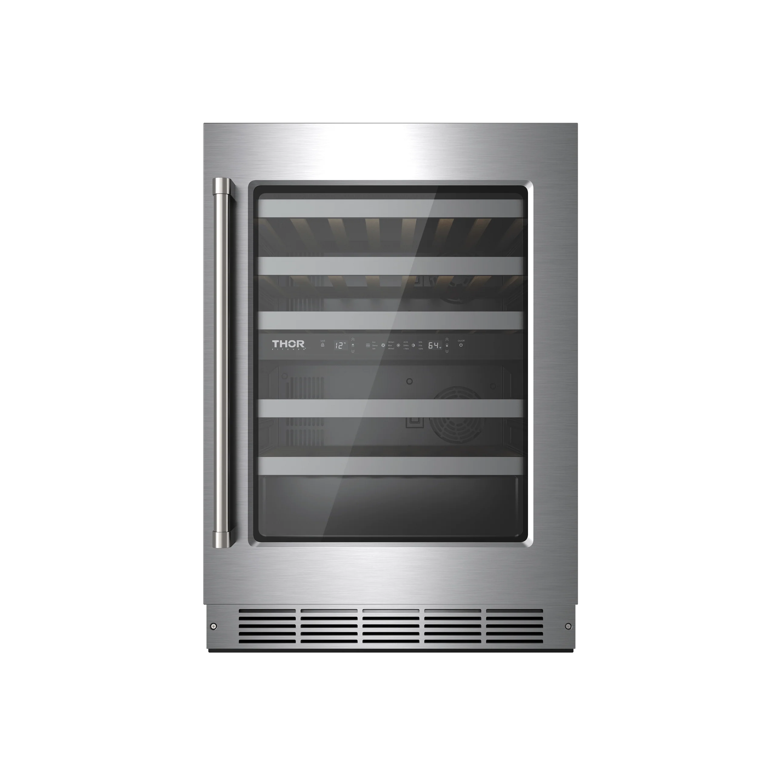 TWC24UD Thor Kitchen 24-inch Undercounter Dual Zone Wine Cooler