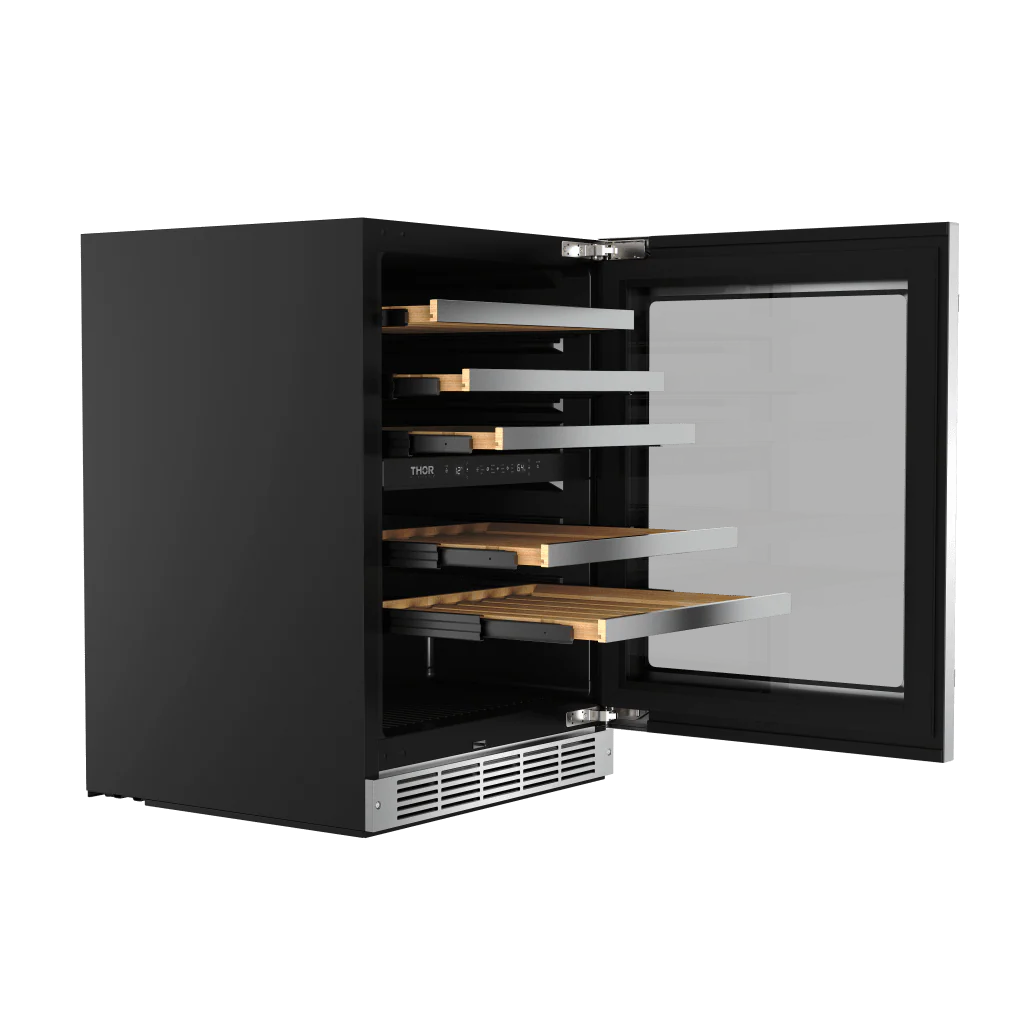 TWC24UD Thor Kitchen 24-inch Undercounter Dual Zone Wine Cooler - Image 7