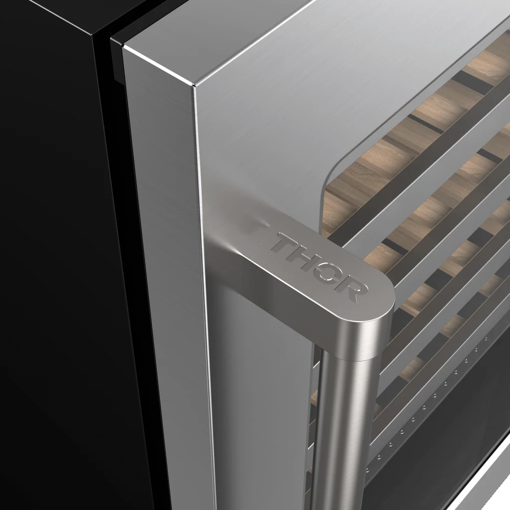 TWC24US Thor Kitchen 24-inch Single Zone Wine Cooler, 46 Wine Bottle Capacity - Image 10