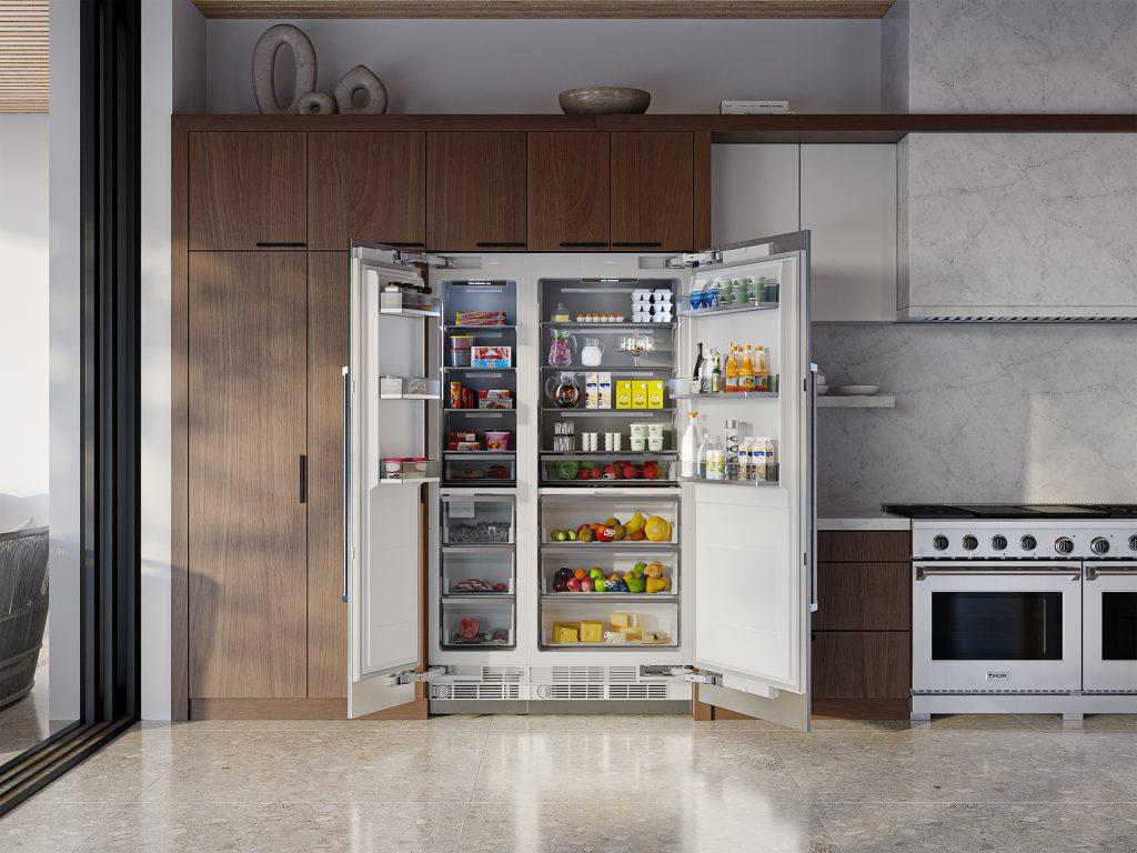 XRF18CFZ Thor Kitchen 18-inch Built-in Freezer Column, Panel Ready - Xrf18cfz - Image 11