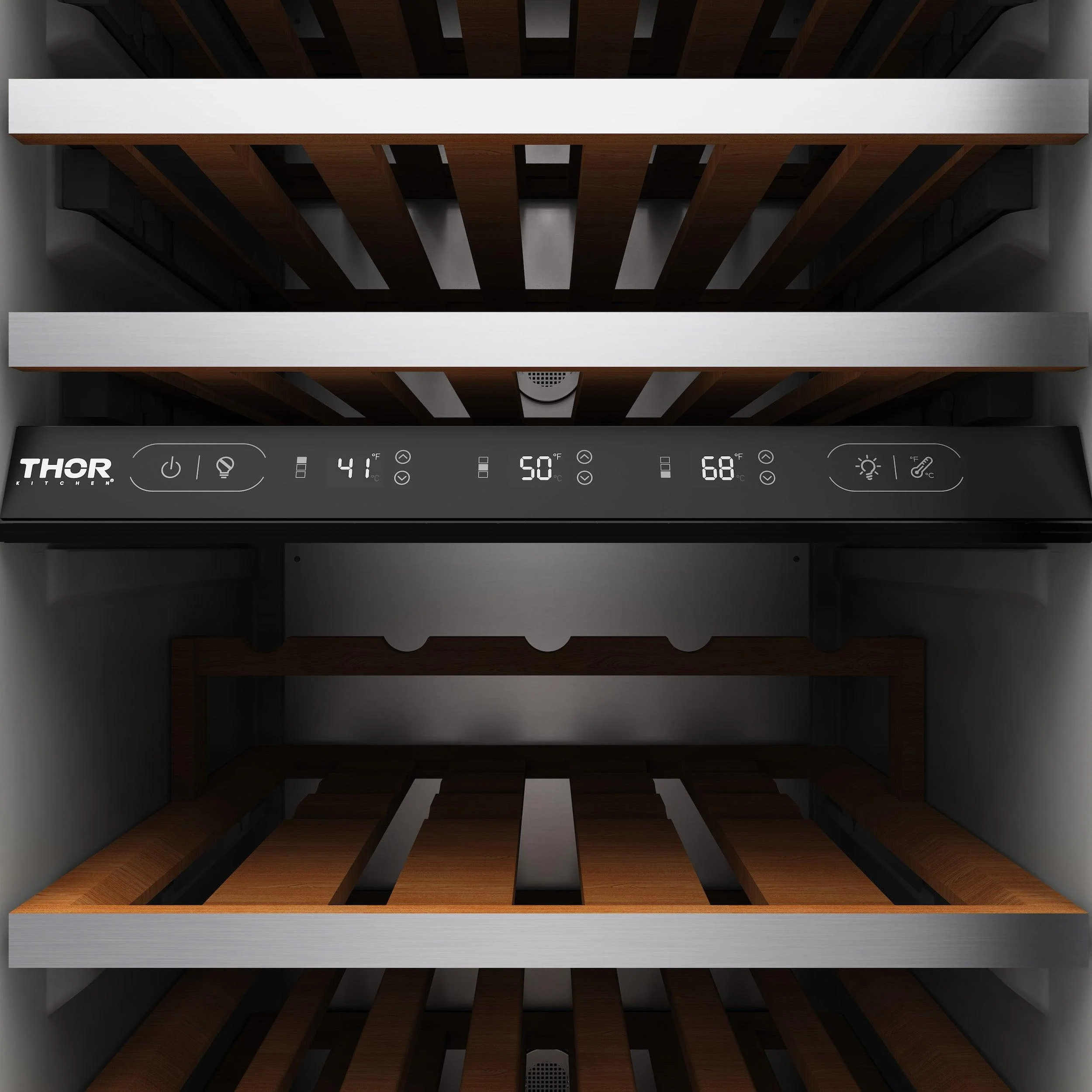 XRF24CWC Thor Kitchen 24-inch Built-in Column Wine Cooler, Panel Ready - Xrf24cwc