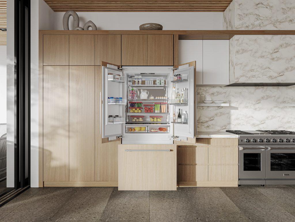 XRF3619BFPSS Thor Kitchen 36-inch French Door Built-in Panel-ready Refrigerator - Xrf3619bfp-ss - Image 3
