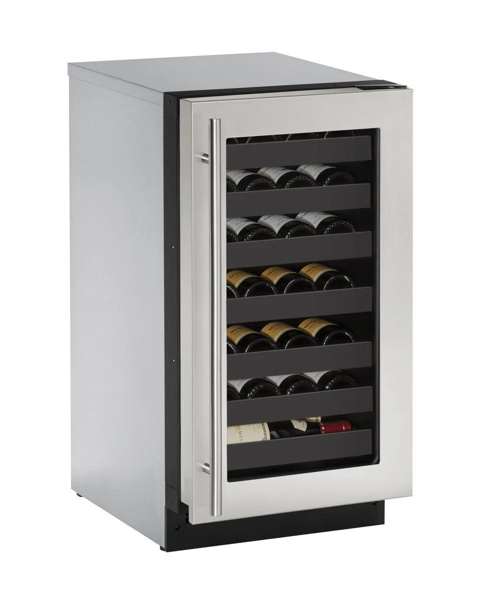 U-Line U2218WCS00B 2218wc 18" Wine Refrigerator With Stainless Frame Finish (115 V/60 Hz) - Image 2