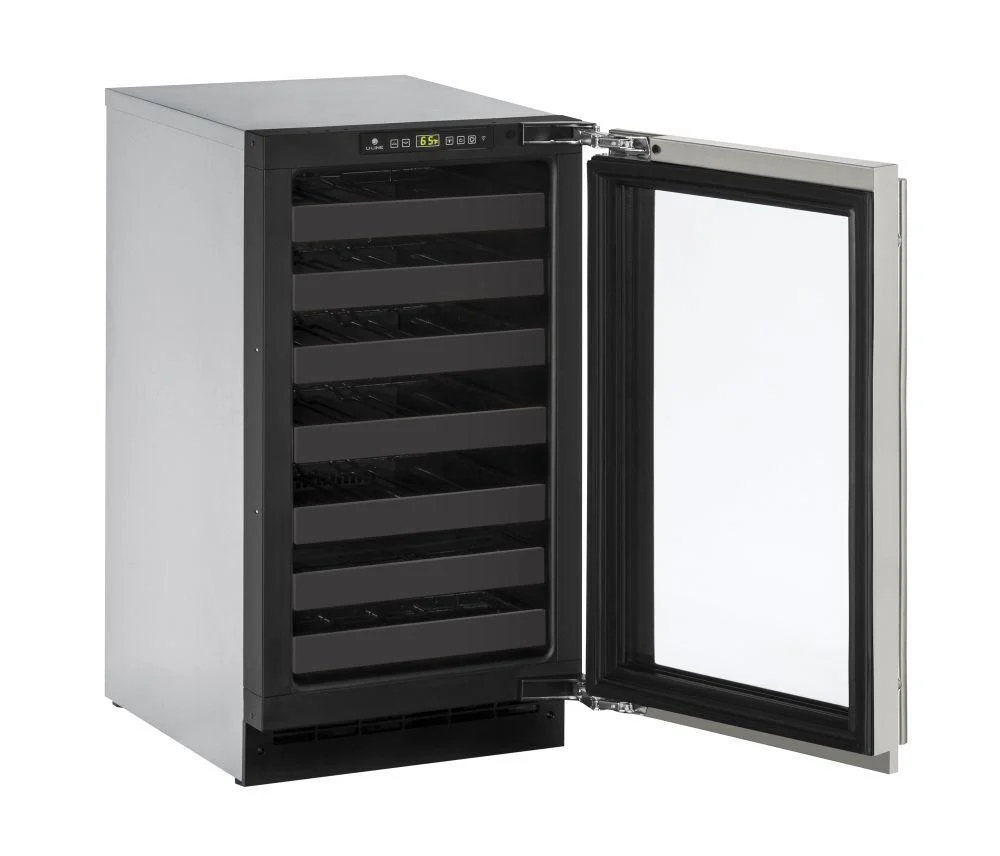 U-Line U2218WCS00B 2218wc 18" Wine Refrigerator With Stainless Frame Finish (115 V/60 Hz) - Image 4