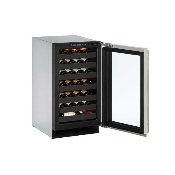 U-Line U2218WCS00B 2218wc 18" Wine Refrigerator With Stainless Frame Finish (115 V/60 Hz) - Image 5
