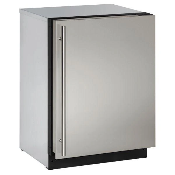 U-Line U2224RS00B 2224r 24" Refrigerator With Stainless Solid Finish and Field Reversible Door Swing (115 V/60 Hz) - Image 2