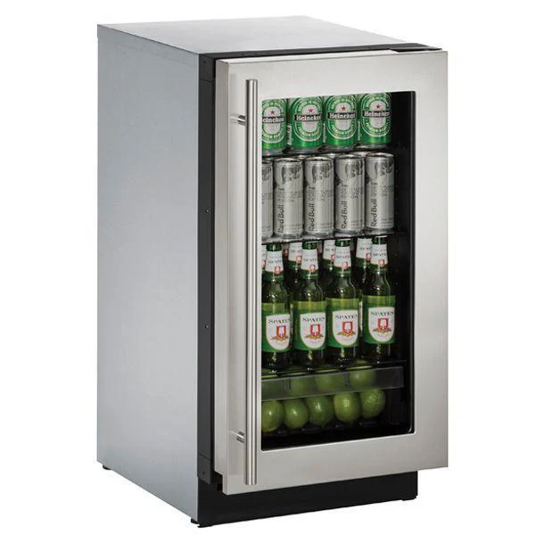 U-Line U3018RGLS00B 3018rgl 18" Refrigerator With Stainless Frame Finish (115 V/60 Hz Volts /60 Hz Hz) - Image 3