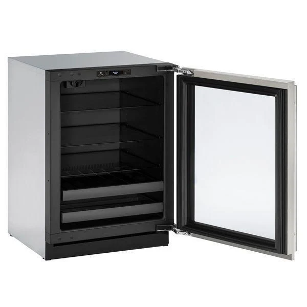 U-Line U3024BEVS00B 3024bev 24" Beverage Center With Stainless Frame Finish and Field Reversible Door Swing (115 V/60 Hz Volts /60 Hz Hz) - Image 4