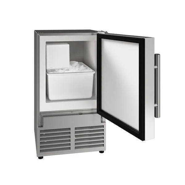 U-Line UACR014SS01A Acr014 14" Crescent Ice Maker With Stainless Solid Finish (115 V/60 Hz) - Image 3