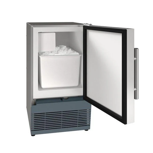 U-Line UACR015SS01A Acr015 15" Crescent Ice Maker With Stainless Solid Finish (115 V/60 Hz) - Image 3