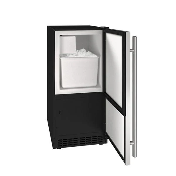 U-Line UACR115SS01A Acr115 15" Crescent Ice Maker With Stainless Solid Finish (115 V/60 Hz) - Image 3