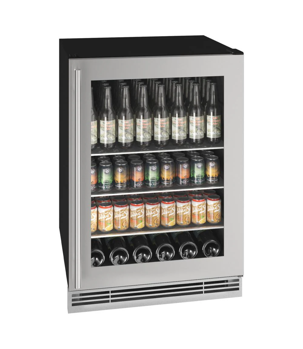 U-Line UHBV024SG01A Hbv024 24" Beverage Center With Stainless Frame Finish (115 V/60 Hz) - Image 2