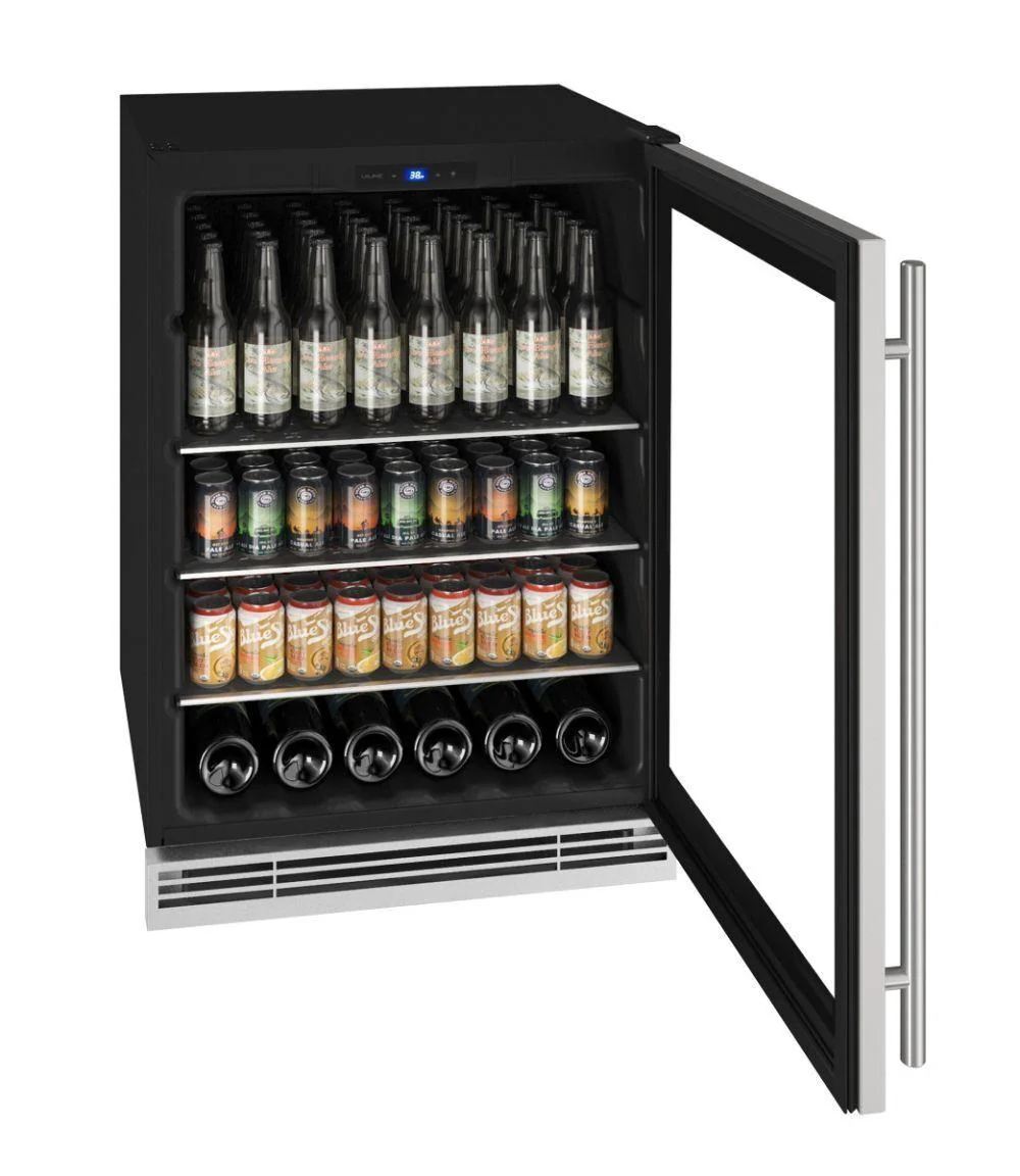 U-Line UHBV024SG01A Hbv024 24" Beverage Center With Stainless Frame Finish (115 V/60 Hz) - Image 5