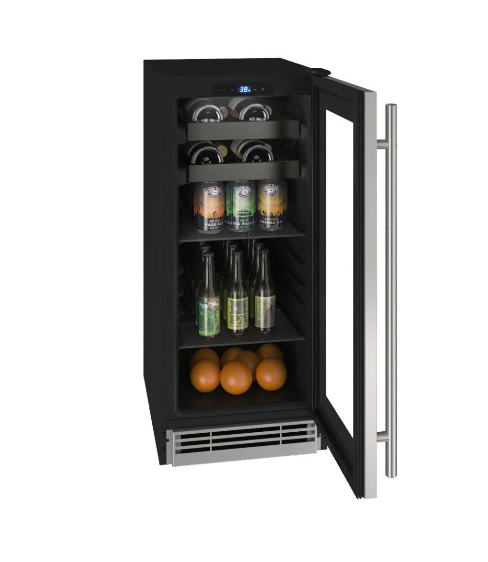 U-Line UHBV115SG01A Hbv115 15" Beverage Center With Stainless Frame Finish (115 V/60 Hz) - Image 4