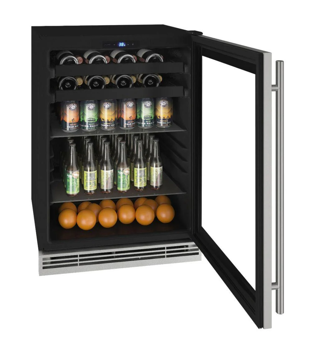 U-Line UHBV124SG01A Hbv124 24" Beverage Center With Stainless Frame Finish (115 V/60 Hz) - Image 4