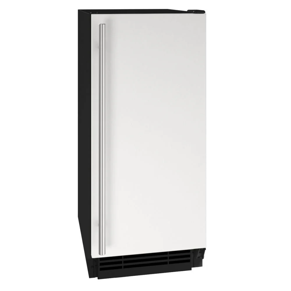 U-Line UHCP115WS01A Hcl115 / Hcp115 15" Clear Ice Machine With White Solid Finish and Pump (115 V/60 Hz)
