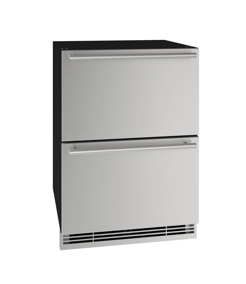 U-Line UHDR124SS61A Hdr124 24" Refrigerator Drawers With Stainless Solid Finish (115 V/60 Hz) - Image 2
