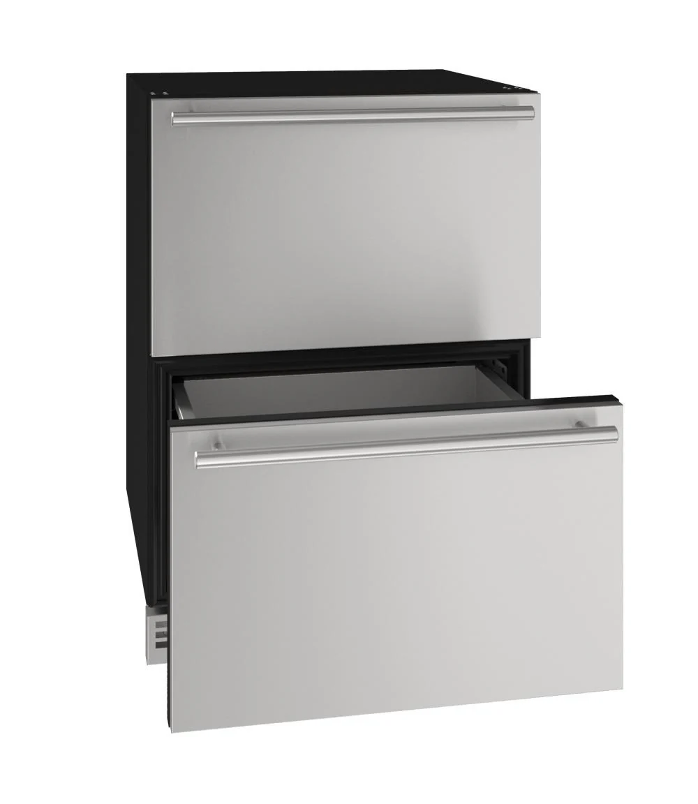 U-Line UHDR124SS61A Hdr124 24" Refrigerator Drawers With Stainless Solid Finish (115 V/60 Hz) - Image 3