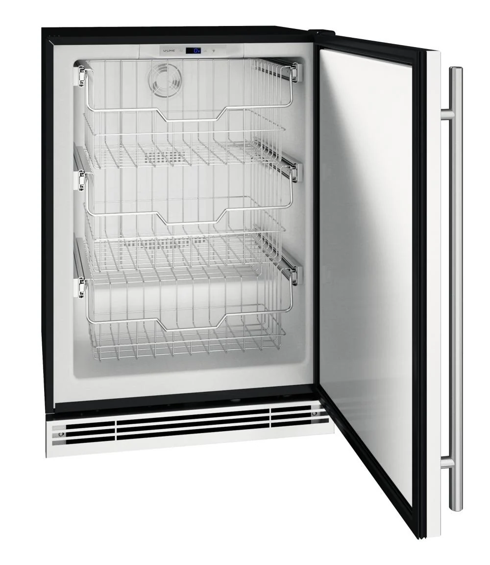 U-Line UHFZ124SS01B Hfz124 24" Convertible Freezer With Stainless Solid Finish (115 V/60 Hz) - Image 3