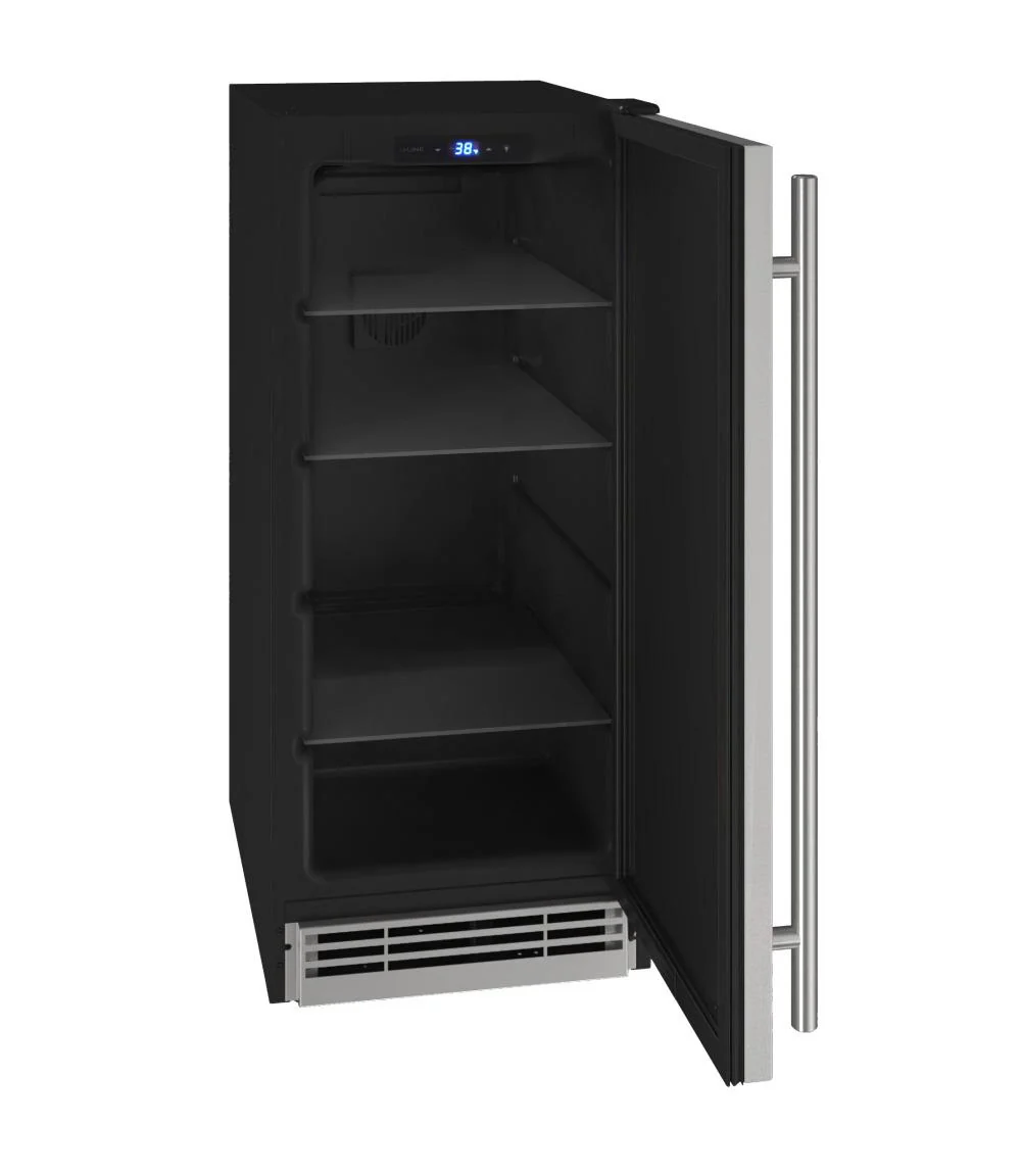 U-Line UHRE115SS01A Hre115 15" Refrigerator With Stainless Solid Finish (115 V/60 Hz) - Image 3