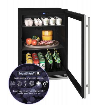 U-Line UHRE124SG01A Hre124 24" Refrigerator With Stainless Frame Finish (115 V/60 Hz) - Image 4
