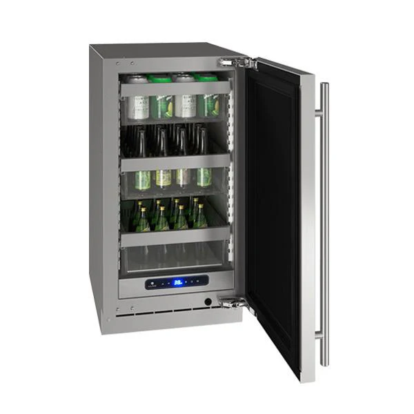 U-Line UHRE518SS01A Hre518 18" Refrigerator With Stainless Solid Finish (115 V/60 Hz) - Image 4
