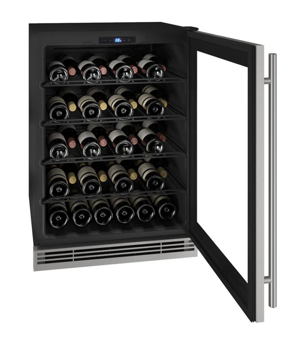 U-Line UHWC024SG01A Hwc024 24" Wine Refrigerator With Stainless Frame Finish (115 V/60 Hz) - Image 4