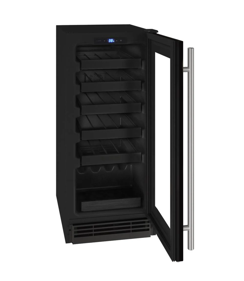 U-Line UHWC115BG01A Hwc115 15" Wine Refrigerator With Black Frame Finish (115 V/60 Hz) - Image 2