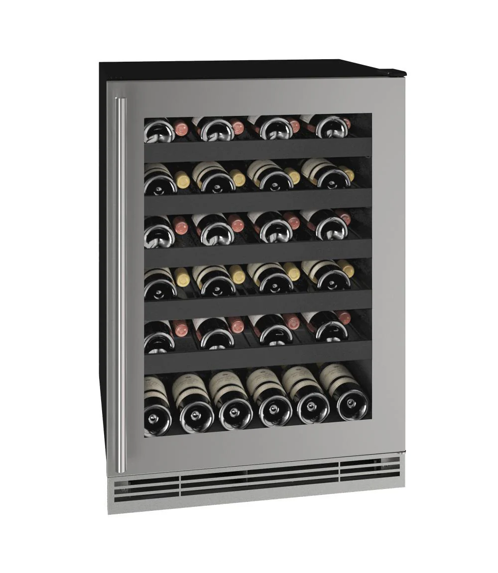 U-Line UHWC124SG01A Hwc124 24" Wine Refrigerator With Stainless Frame Finish (115 V/60 Hz) - Image 2