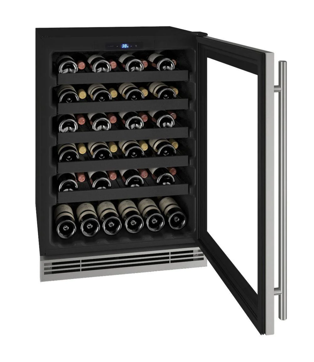 U-Line UHWC124SG01A Hwc124 24" Wine Refrigerator With Stainless Frame Finish (115 V/60 Hz) - Image 4