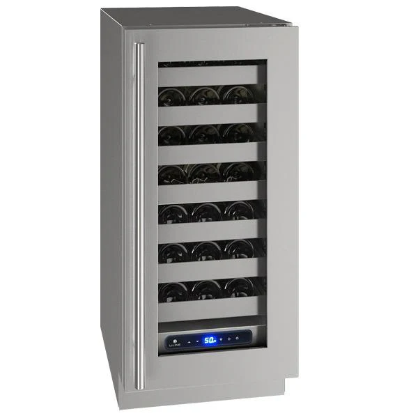 U-Line UHWC515SG41A Hwc515 15" Wine Refrigerator With Stainless Frame Finish and Right-hand Hinge Door Swing and Lock (115 V/60 Hz) - Image 2
