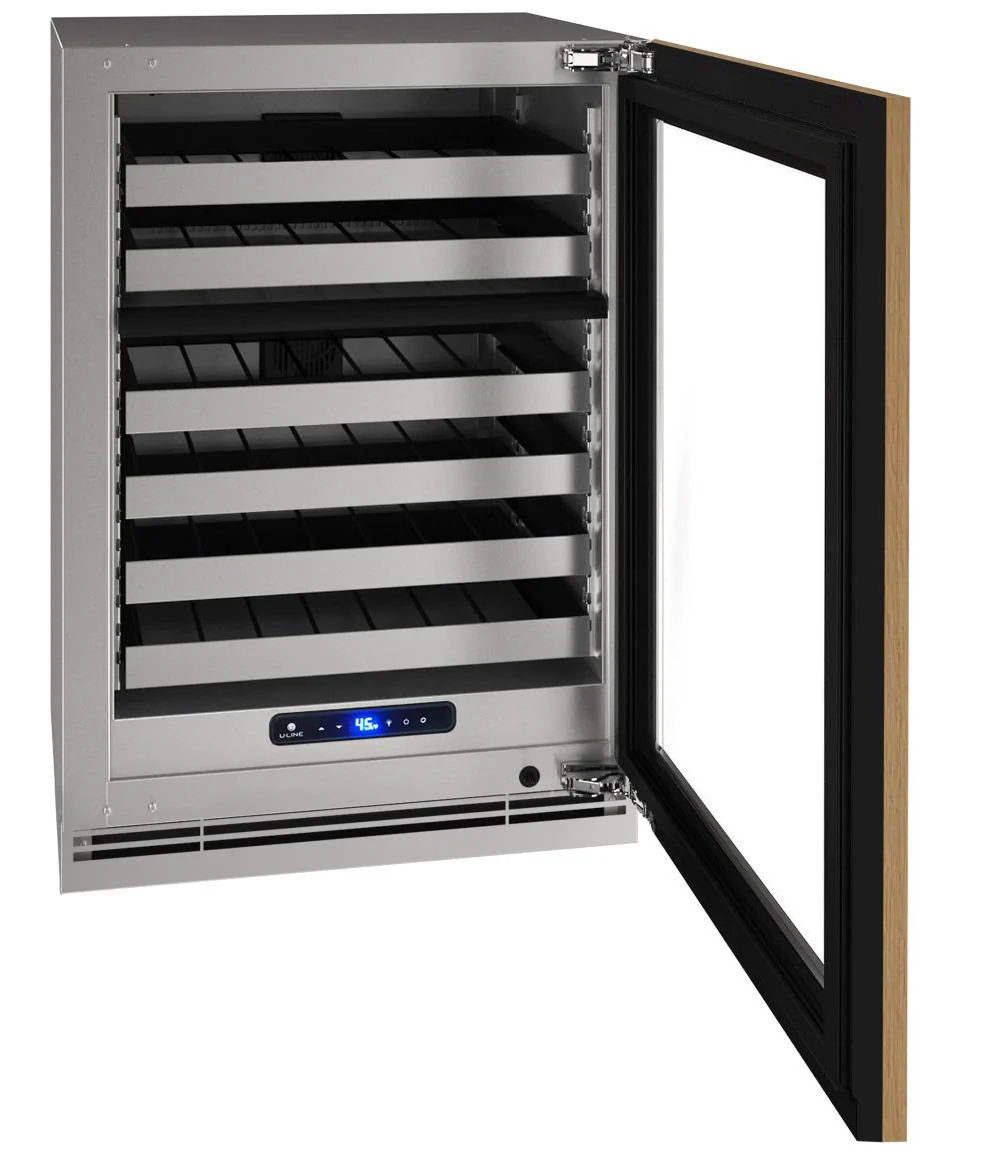 U-Line UHWD524IG01A Hwd524 24" Dual-zone Wine Refrigerator With Integrated Frame Finish and Field Reversible Door Swing (115 V/60 Hz) - Image 2