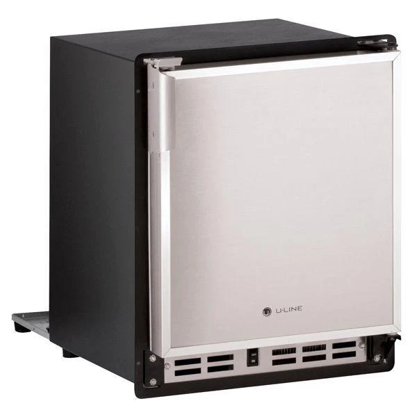U-Line ULNSP18FCS03A 15" Crescent Ice Maker With Stainless Solid Finish (115 V/60 Hz Volts /60 Hz Hz) - Image 2