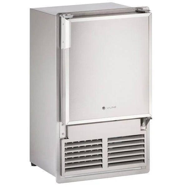 U-Line ULNSS1095FC03A 14" Crescent Ice Maker With Stainless Solid Finish (115 V/60 Hz Volts /60 Hz Hz) - Image 3