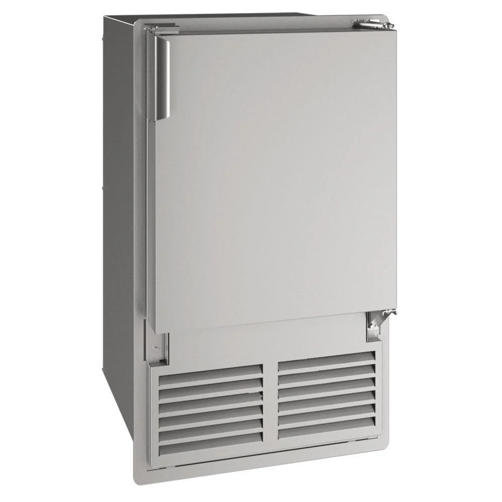 U-Line UMCR014SC01A Mcr014 14" Crescent Ice Maker With Stainless Solid Finish and Flush To Cabinet (115 V/60 Hz) - Image 2