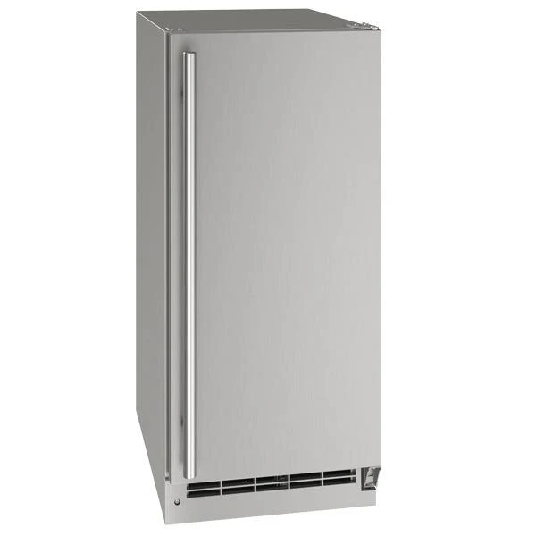 U-Line UOCR115SS01A 15" Crescent Ice Maker With Stainless Solid Finish (115 V/60 Hz Volts /60 Hz Hz) - Image 3