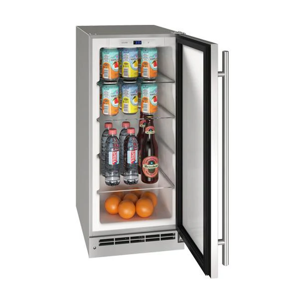 U-Line UORE115SS01A Ore115 15" Refrigerator With Stainless Solid Finish (115 V/60 Hz) - Image 4