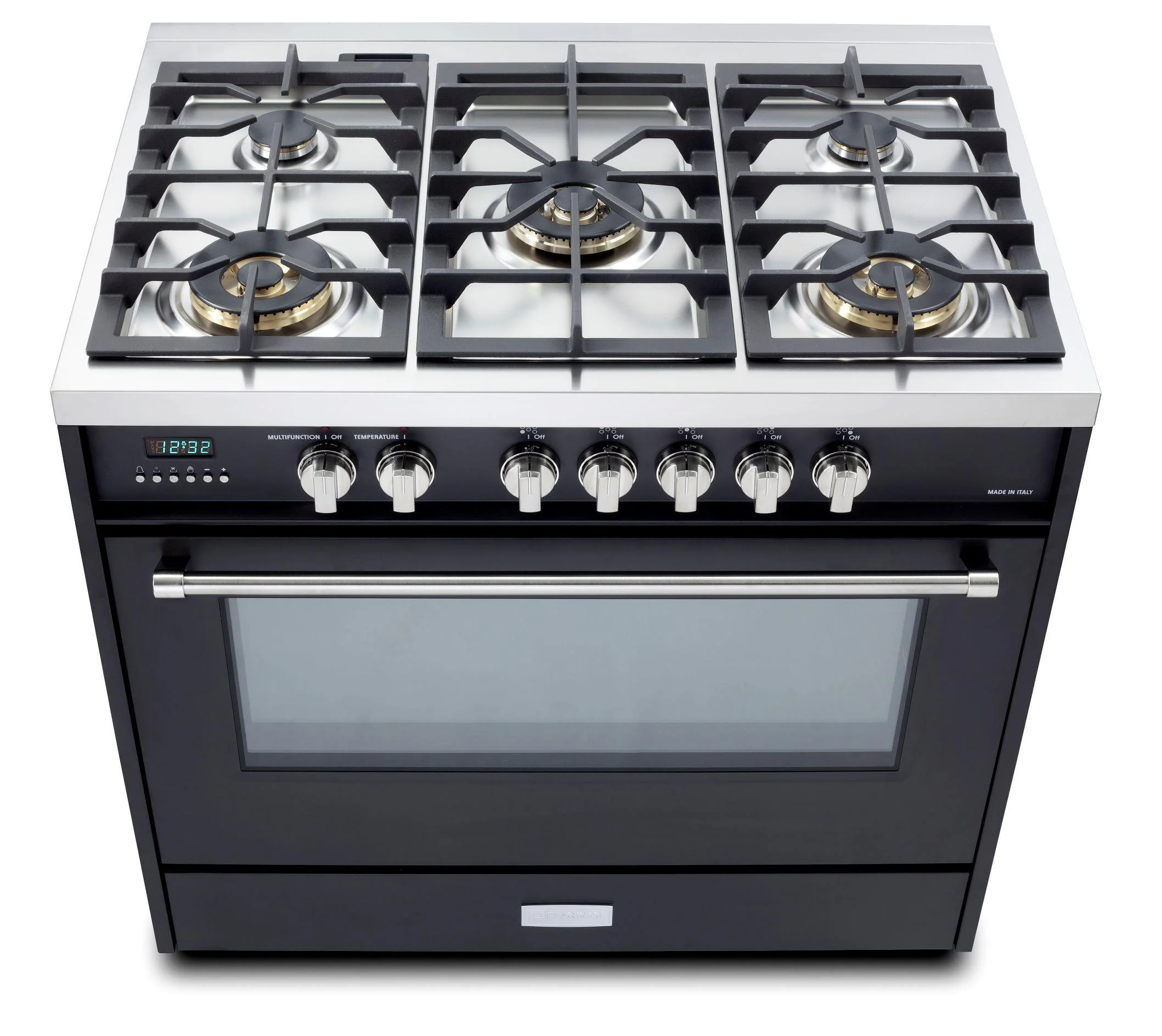 Designer 36" Dual Fuel Single Oven Range - Matte Black - Image 3
