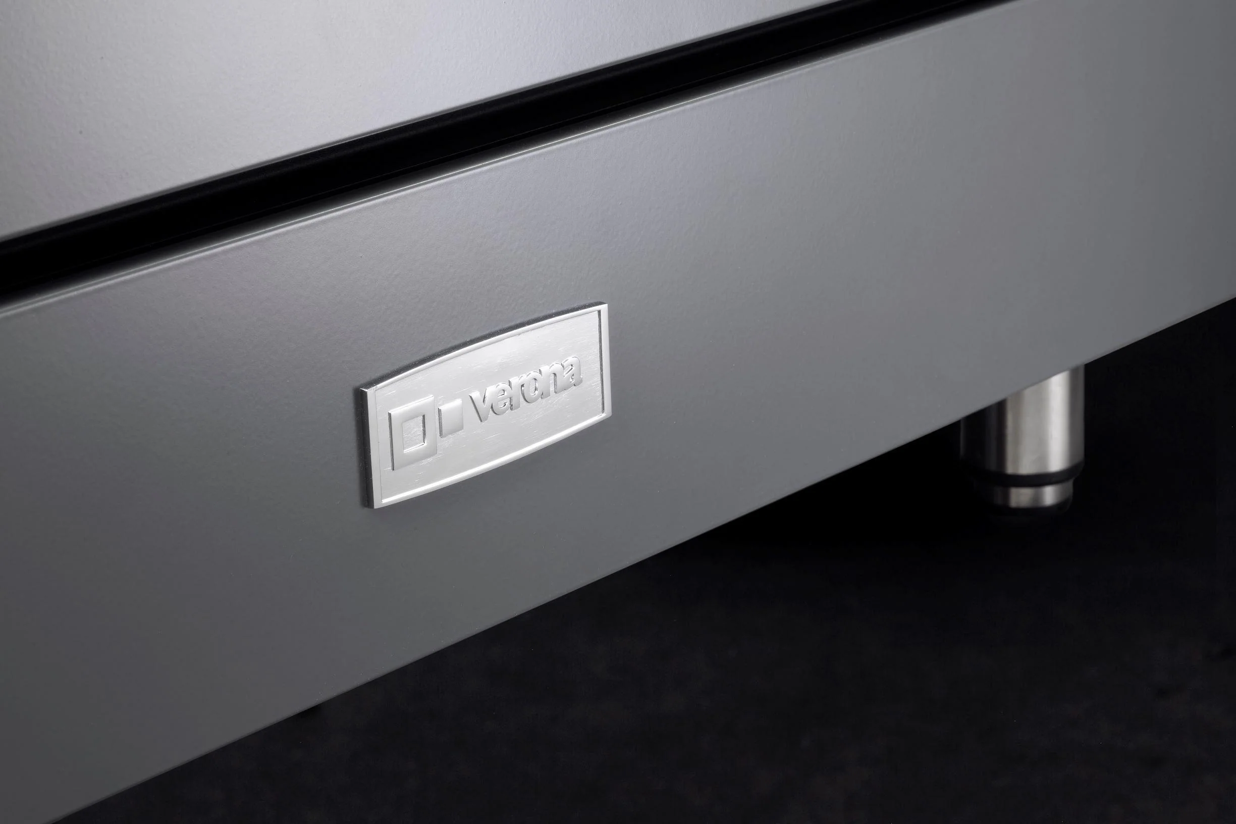 Verona VDFSGE365SG Designer 36" Dual Fuel Single Oven Range - Slate Gray - Image 8