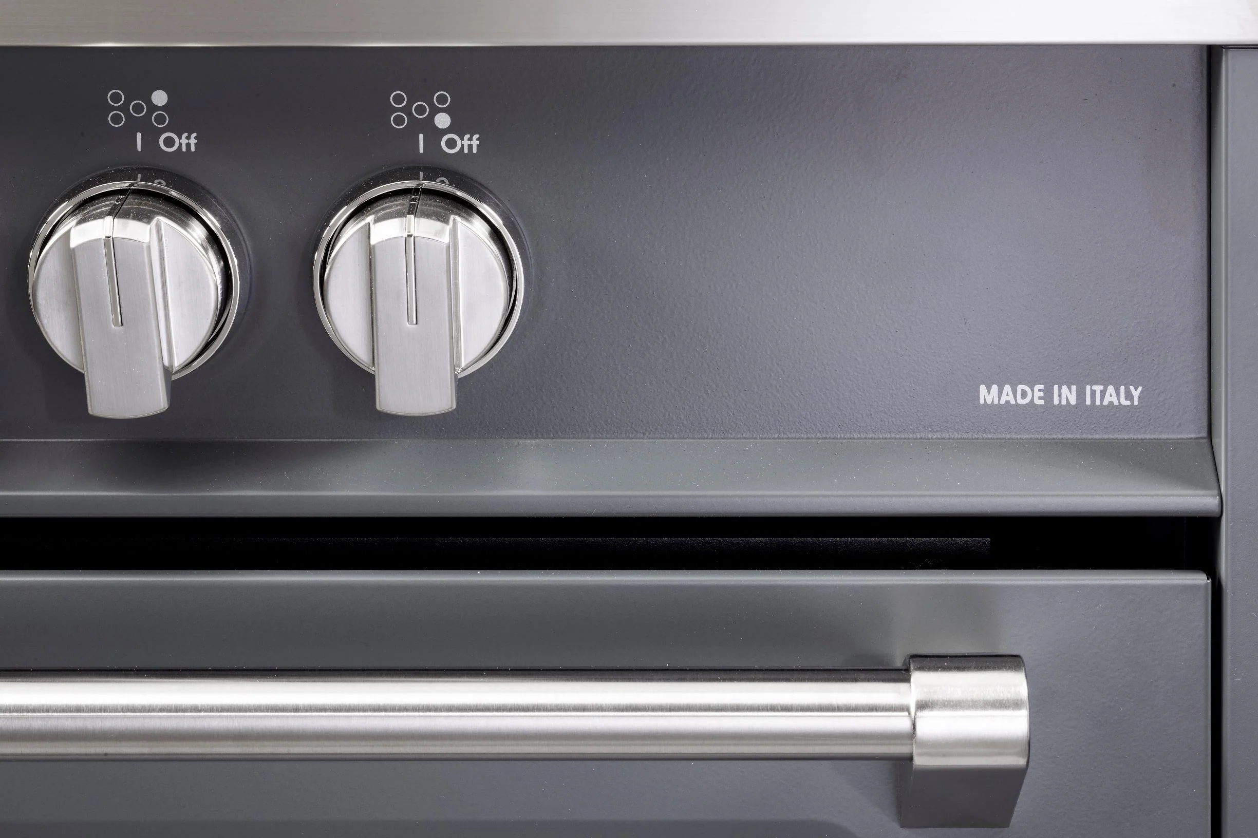 Verona VDFSGE365SG Designer 36" Dual Fuel Single Oven Range - Slate Gray - Image 9