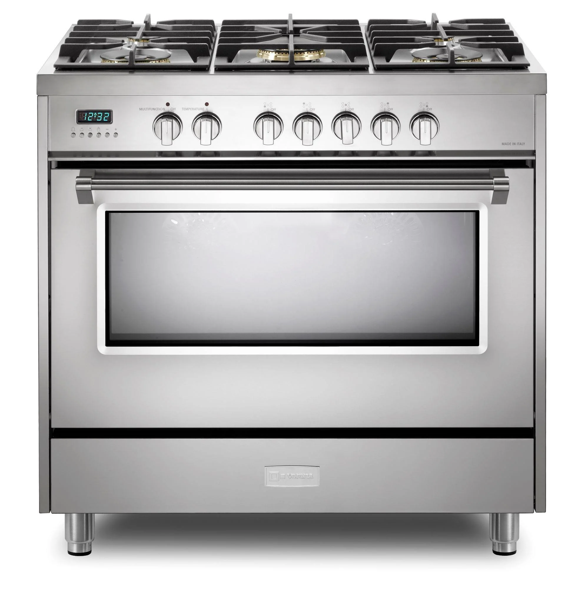 Verona VDFSGE365SS Designer 36" Dual Fuel Single Oven - Stainless Steel - Image 4