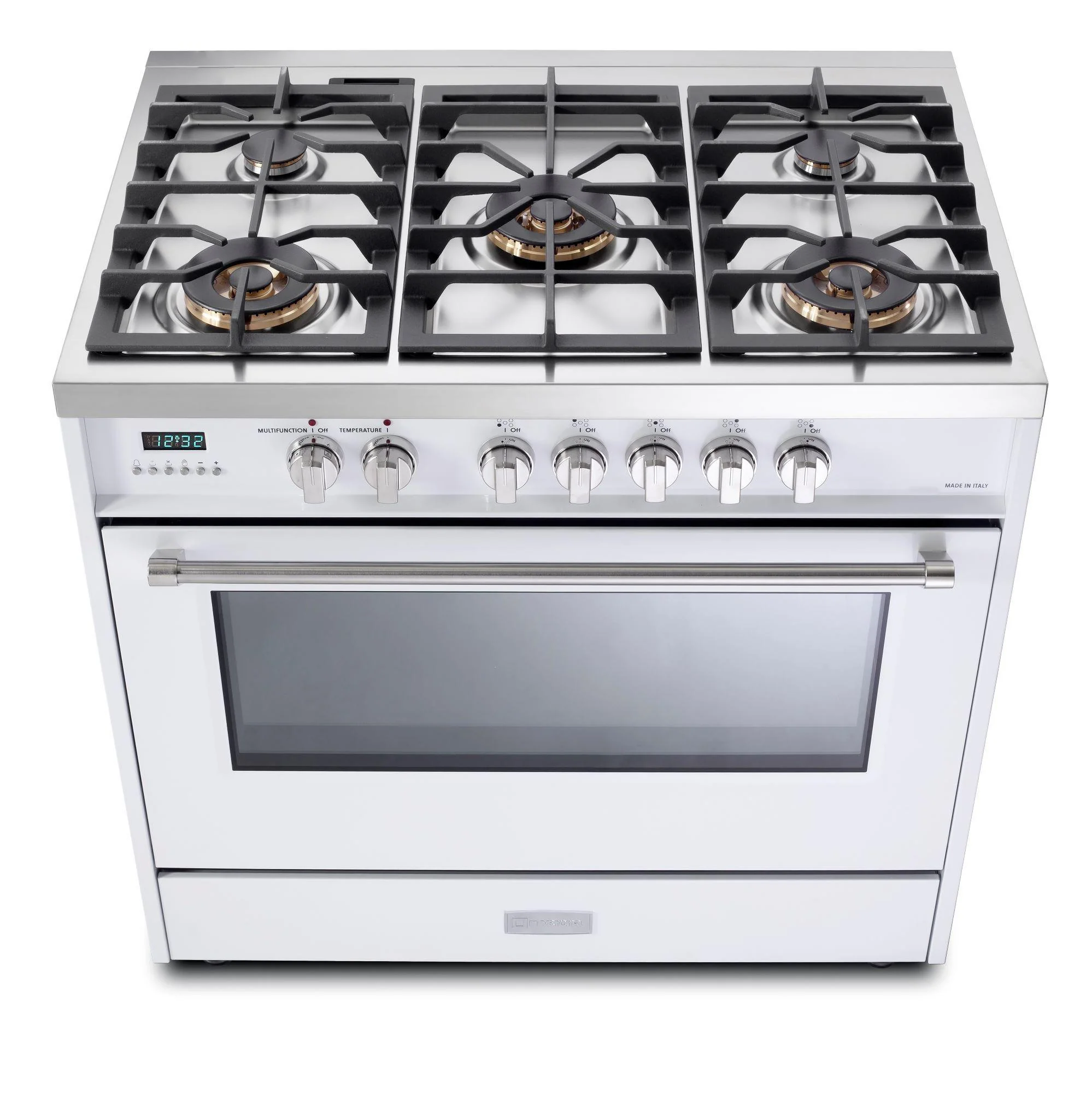 Verona VDFSGE365W Designer 36" Dual Fuel Single Oven Range - White - Image 4