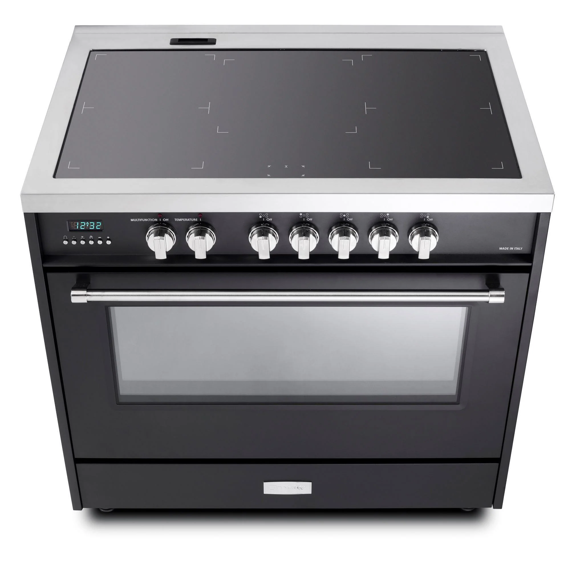 Designer 36" Induction Single Oven Range - Matte Black - Image 4