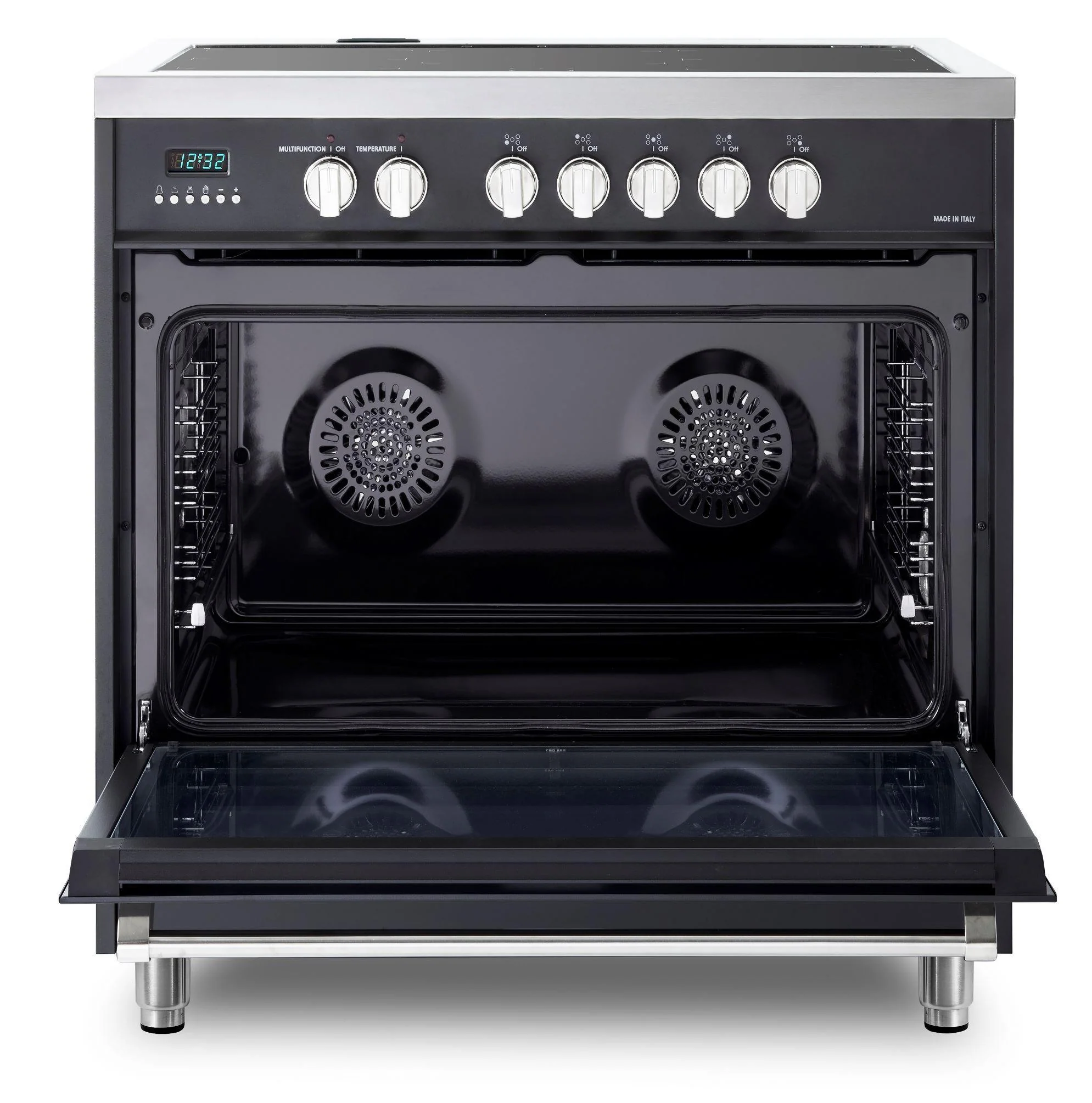 Designer 36" Induction Single Oven Range - Matte Black - Image 5