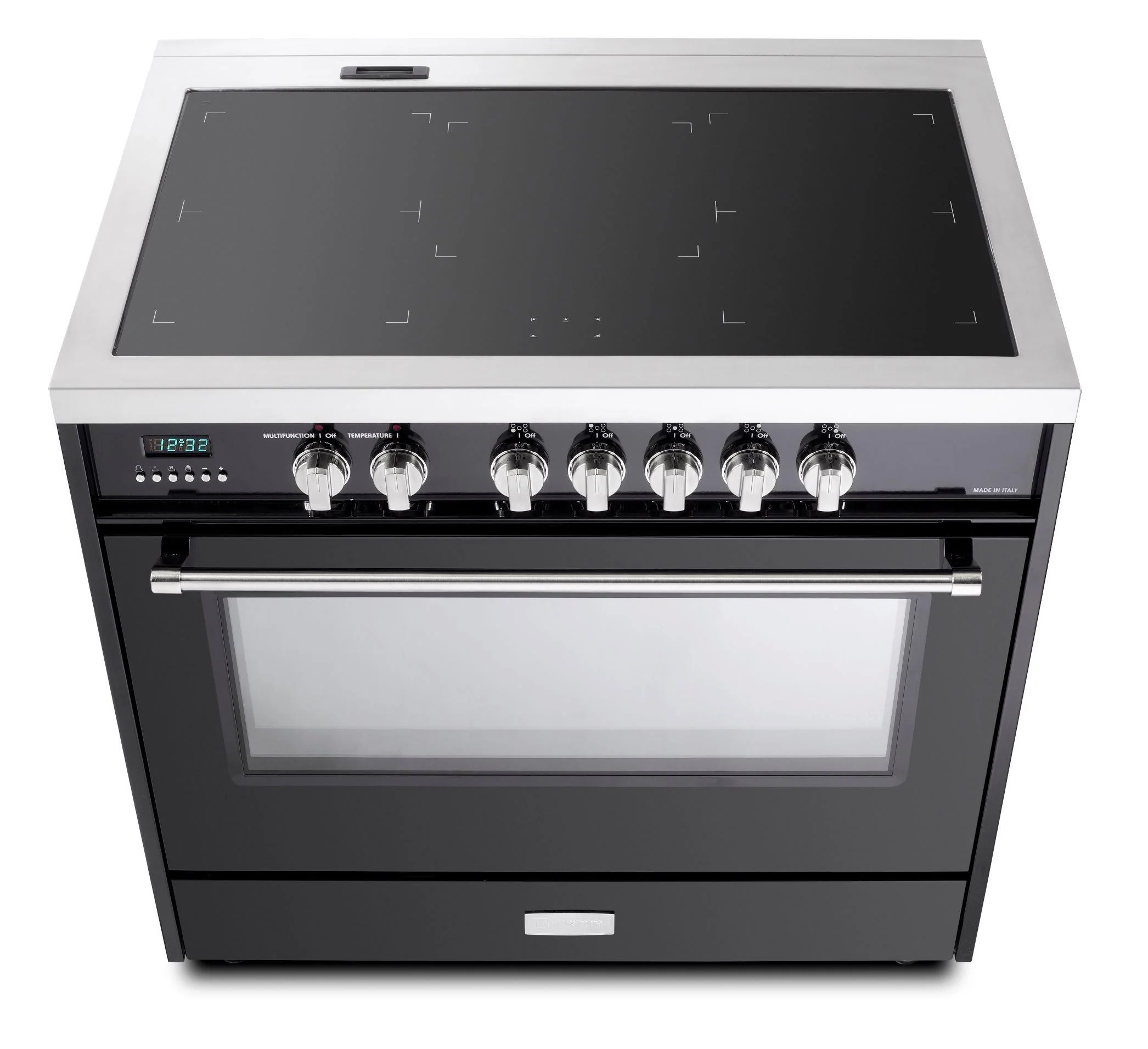 Verona VDFSIE365GB Designer 36" Induction Single Oven Range - Gloss Black - Image 7