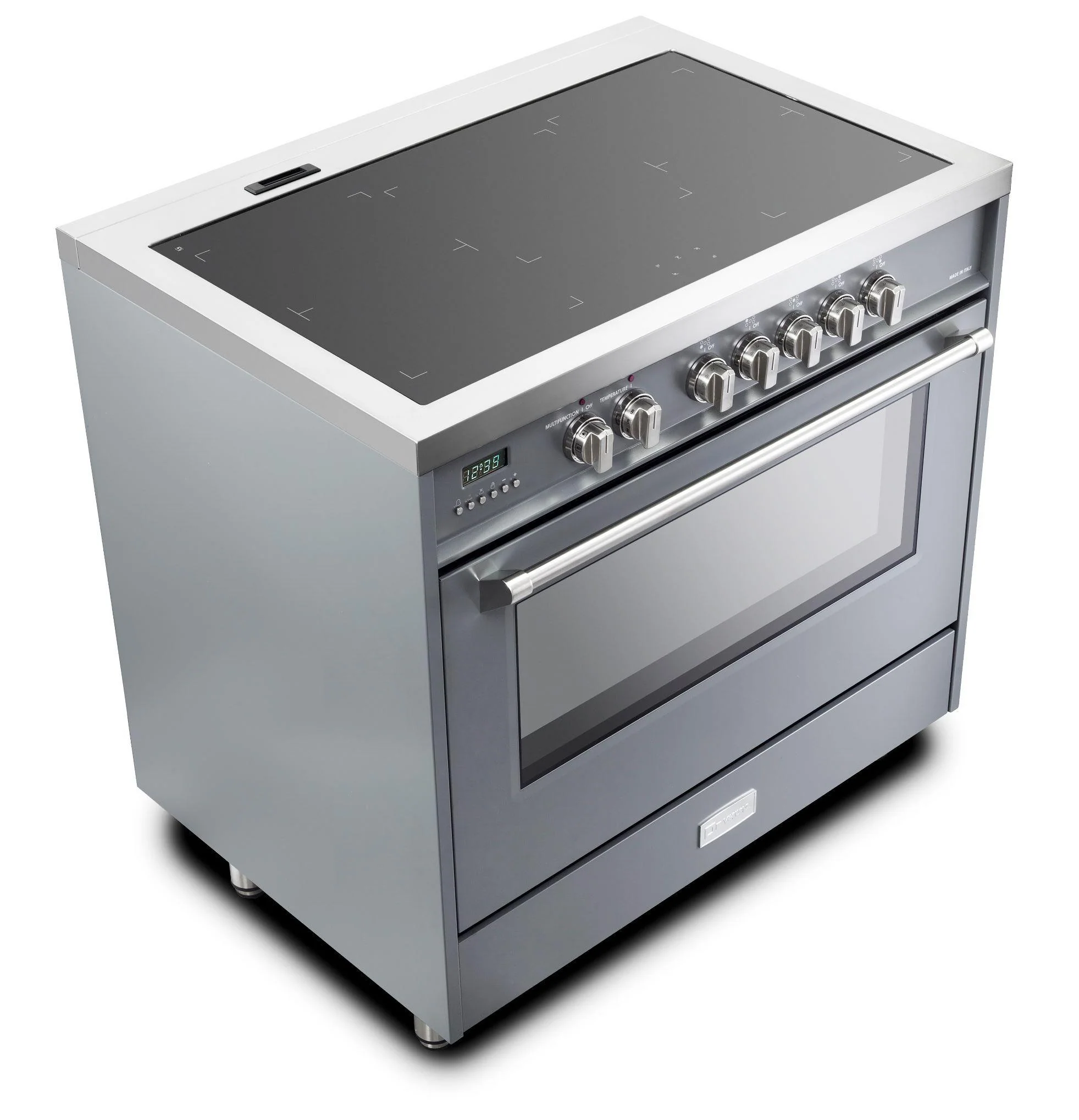 Verona VDFSIE365SG Designer 36" Induction Single Oven Range - Slate Gray - Image 3