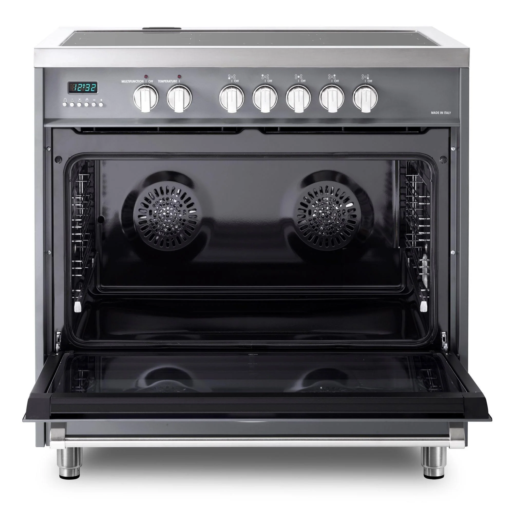 Verona VDFSIE365SG Designer 36" Induction Single Oven Range - Slate Gray - Image 5
