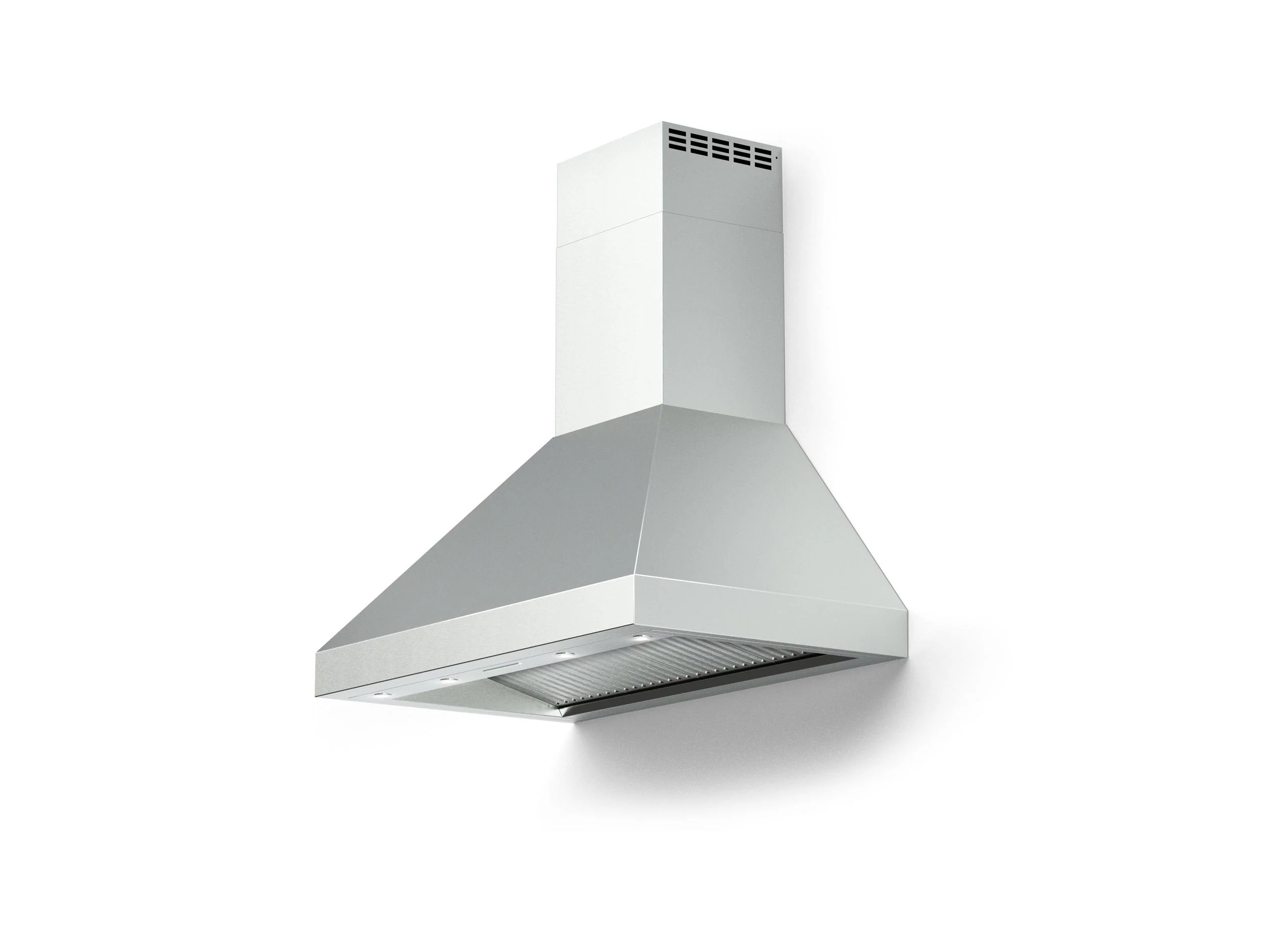 Verona VECHW36GSS 36" Designer Chimney Wall Hood- 600 CFM - 4 Speeds - Image 5
